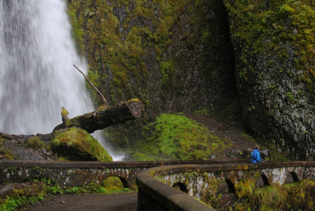 Oregon big waterfall