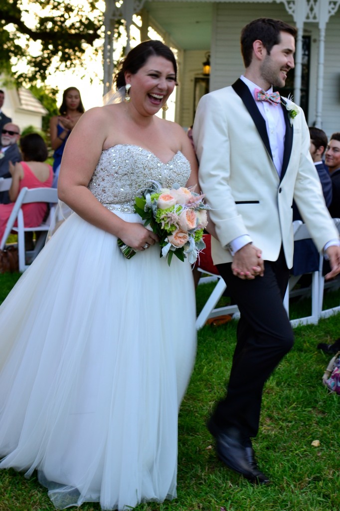 tom and allyson wedding bride and groom