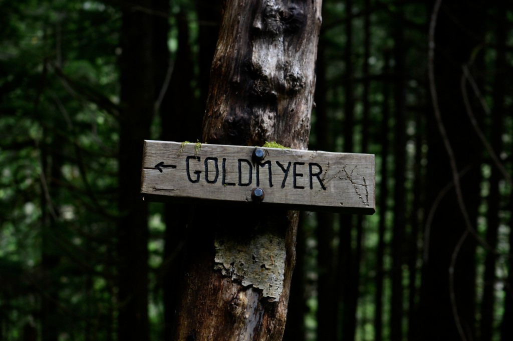 goldmyer hotsprings sign